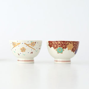 Japanese Cup Sakura and Autumn Leaves｜Yunomi Arita Ware