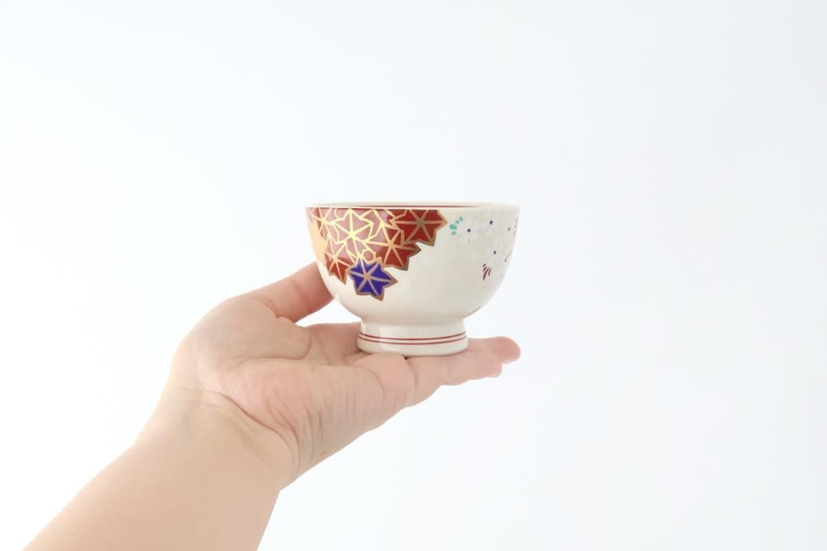 Japanese Cup Sakura and Autumn Leaves｜Yunomi Arita Ware
