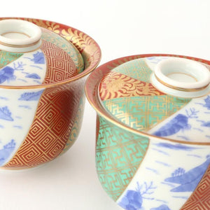 Small Bowl with Lid Old-imari Design | Kobachi Arita Ware