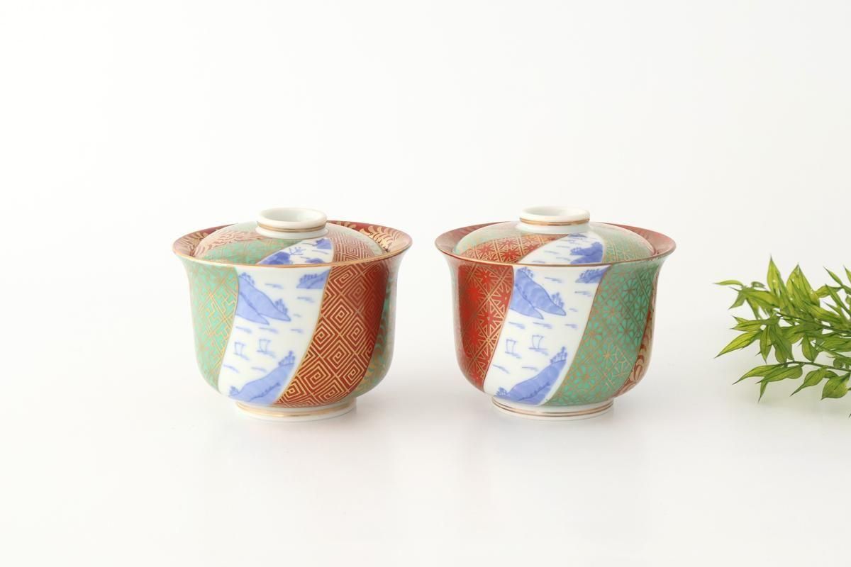 Small Bowl with Lid Old-imari Design | Kobachi Arita Ware