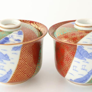 Small Bowl with Lid Old-imari Design | Kobachi Arita Ware