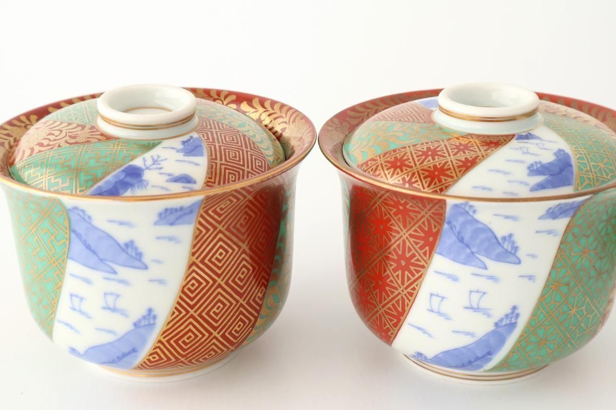 Small Bowl with Lid Old-imari Design | Kobachi Arita Ware