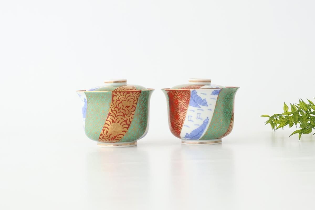 Small Bowl with Lid Old-imari Design | Kobachi Arita Ware