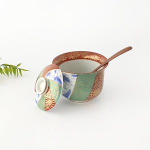Small Bowl with Lid Old-imari Design | Kobachi Arita Ware