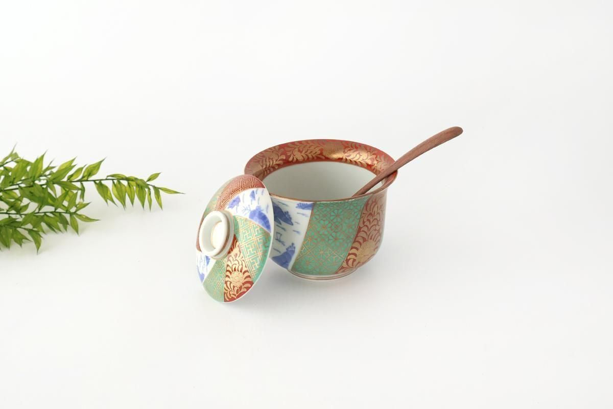Small Bowl with Lid Old-imari Design | Kobachi Arita Ware