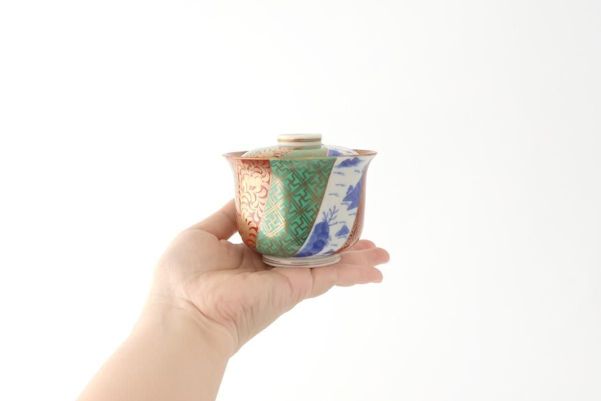 Small Bowl with Lid Old-imari Design | Kobachi Arita Ware