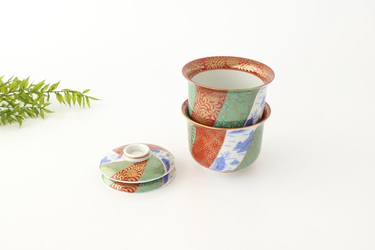 Small Bowl with Lid Old-imari Design | Kobachi Arita Ware