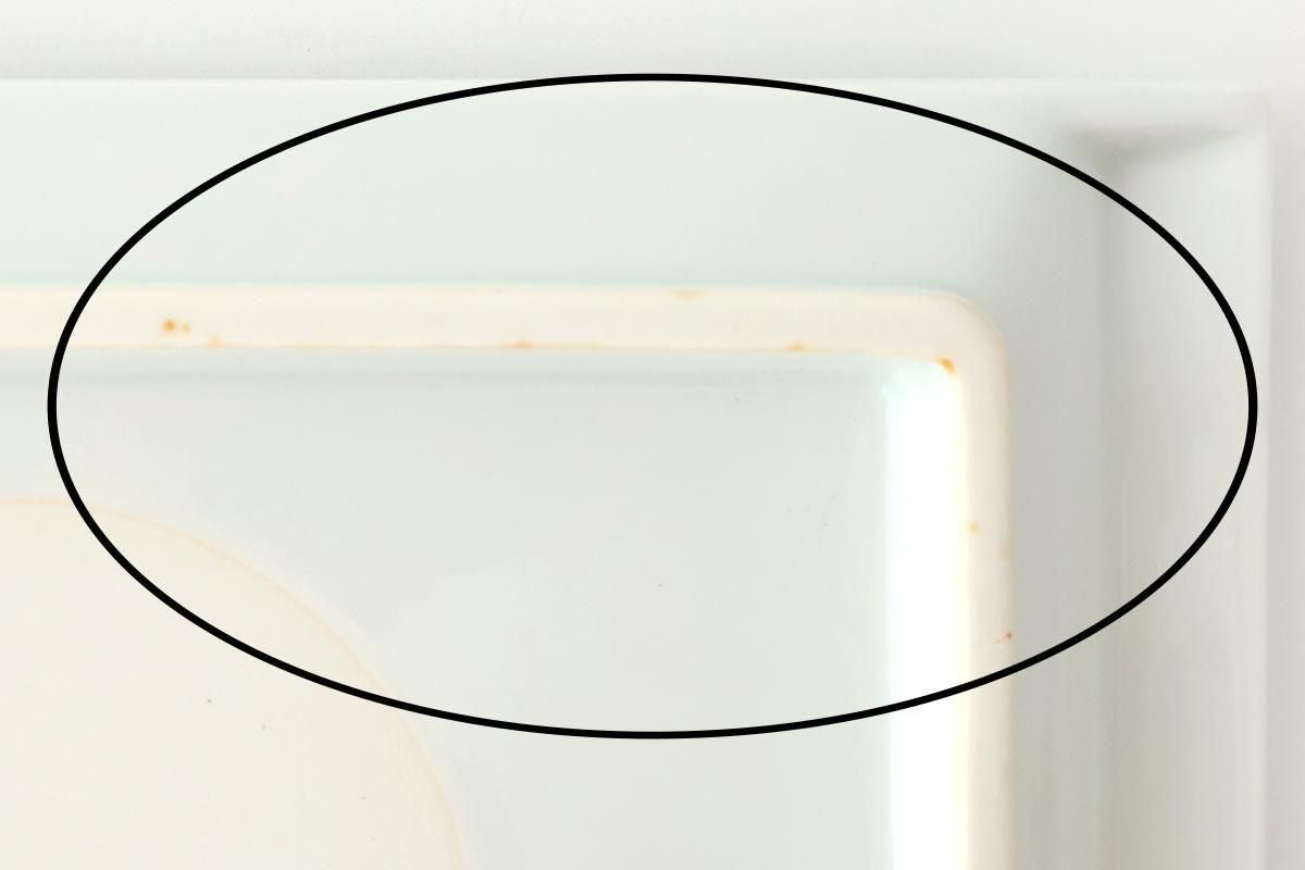 Square Plate Old Imari Red Flowers | Sushi Plate Arita Ware