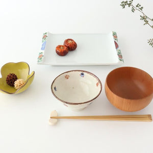 Square Plate Old Imari Red Flowers | Sushi Plate Arita Ware