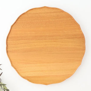 Aizawa Wood Crafts KITO Japanese Tray Zelkova | Serving Tray