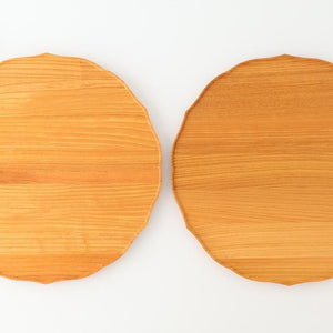 Aizawa Wood Crafts KITO Japanese Tray Zelkova | Serving Tray