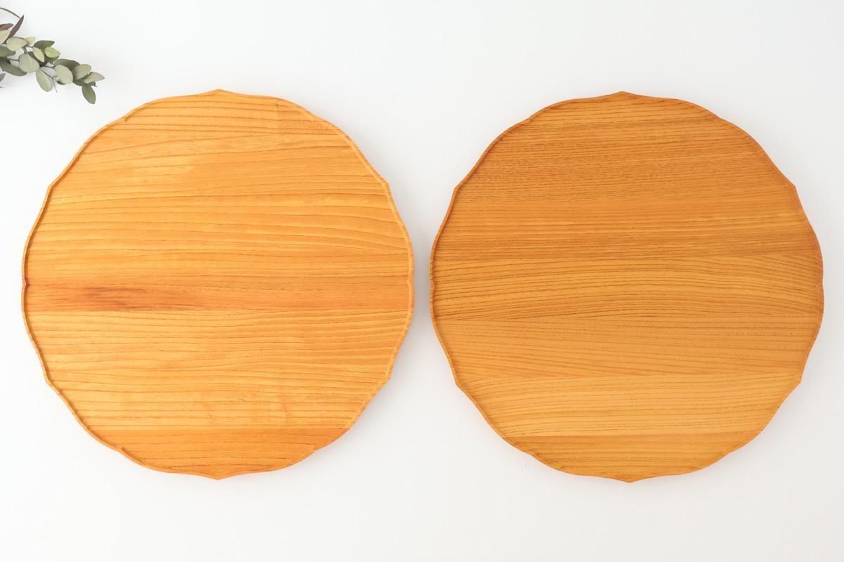 Aizawa Wood Crafts KITO Japanese Tray Zelkova | Serving Tray