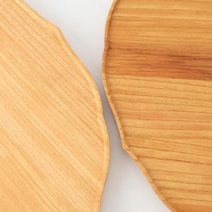 Aizawa Wood Crafts KITO Japanese Tray Zelkova | Serving Tray