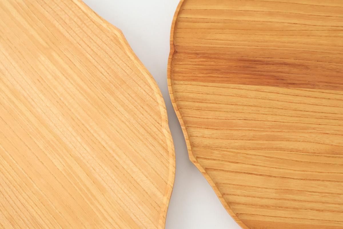 Aizawa Wood Crafts KITO Japanese Tray Zelkova | Serving Tray