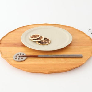Aizawa Wood Crafts KITO Japanese Tray Zelkova | Serving Tray