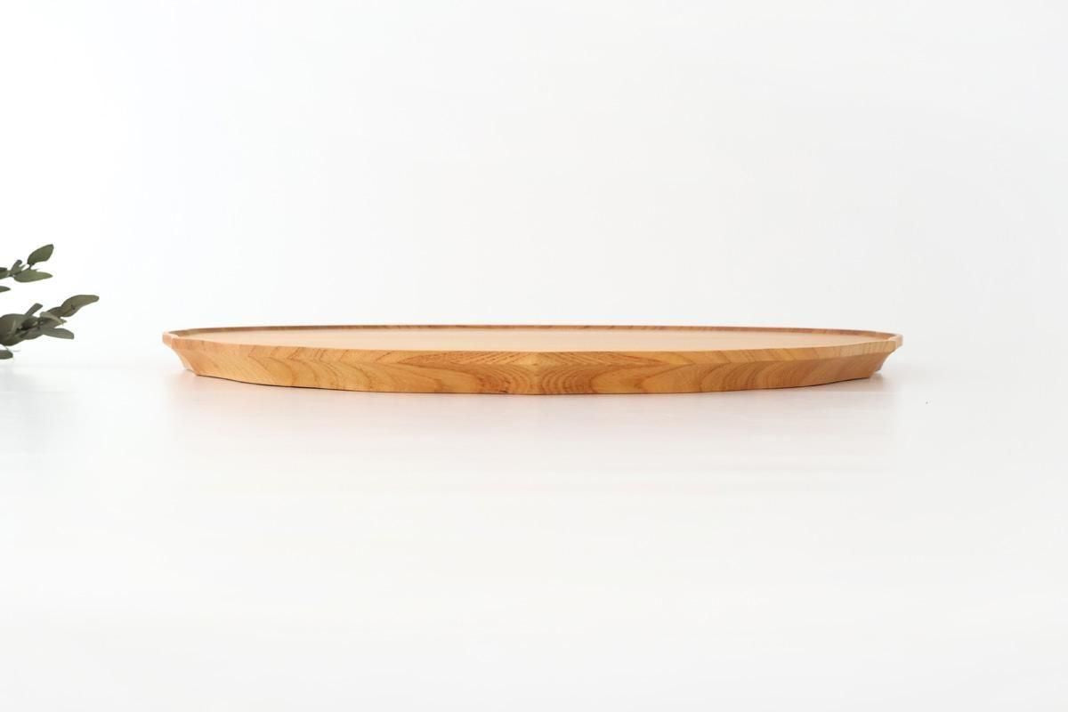 Aizawa Wood Crafts KITO Japanese Tray Zelkova | Serving Tray