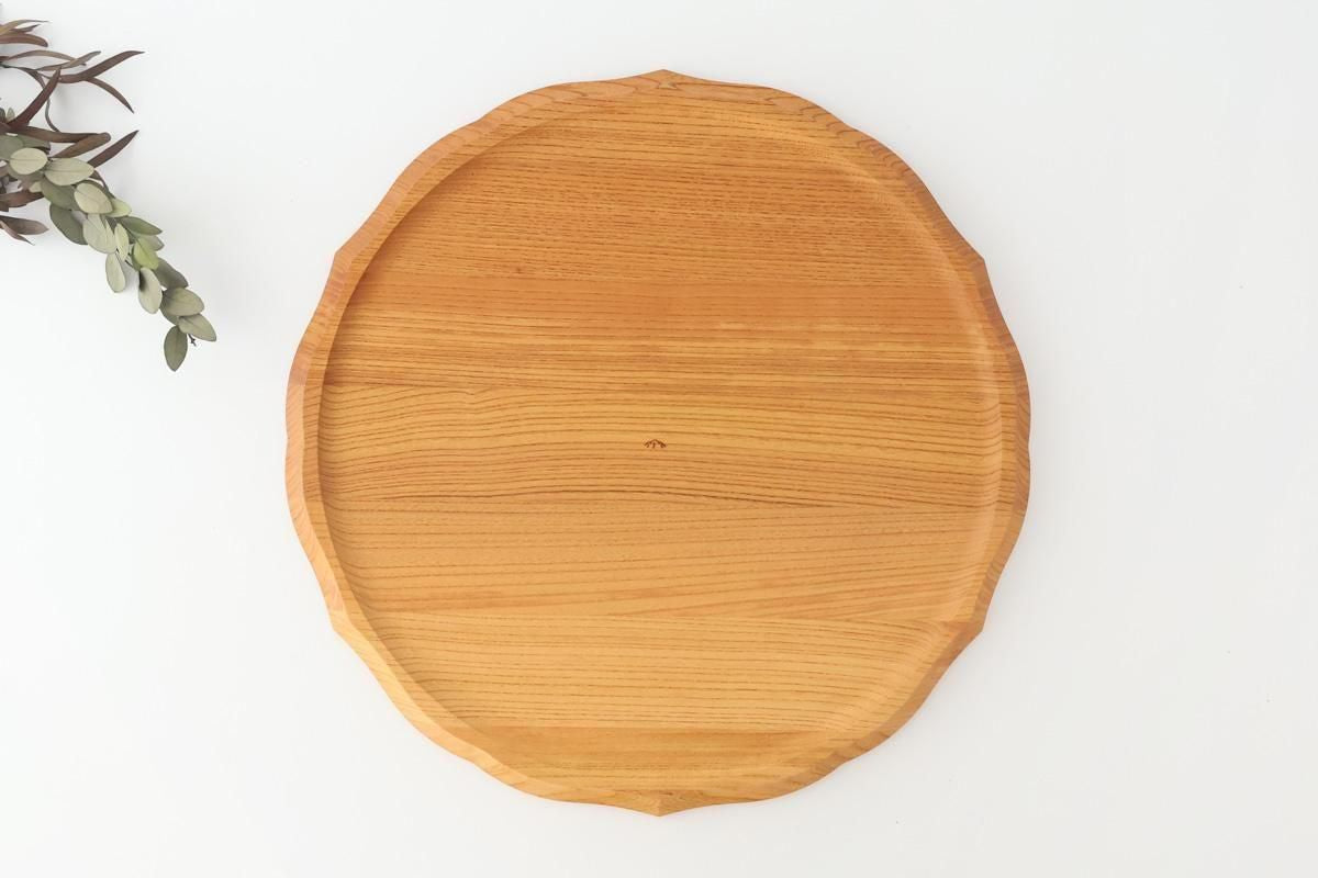 Aizawa Wood Crafts KITO Japanese Tray Zelkova | Serving Tray