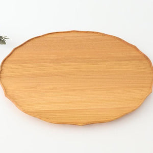 Aizawa Wood Crafts KITO Japanese Tray Zelkova | Serving Tray