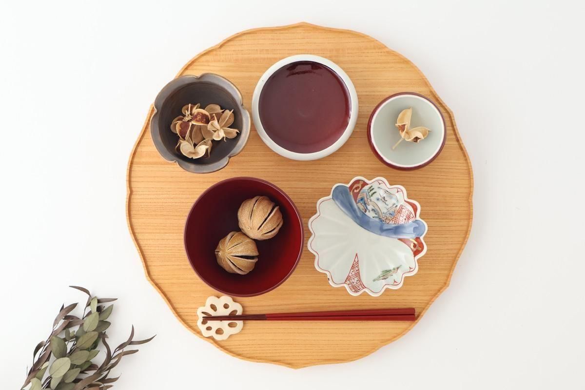 Aizawa Wood Crafts KITO Japanese Tray Zelkova | Serving Tray