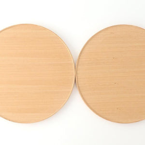 Matsuya Lacquerware Store Wooden Round Tray Ash | Echizen Lacquerware