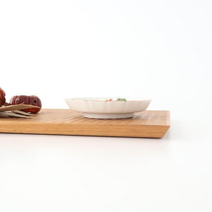 Standing-rimmed Plate Mt.Fuji and Cherry Blossoms | Sauce Plate Arita Ware