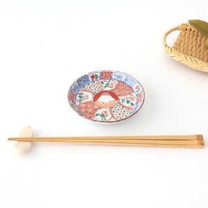 Standing-rimmed Plate Mt.Fuji and Auspicious Pattern | Sauce Plate Arita Ware