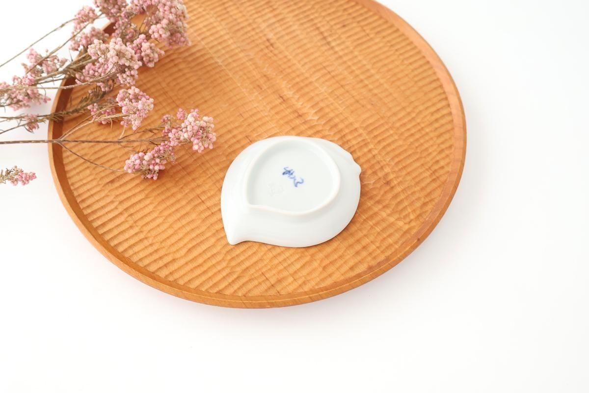 Peach-shaped Sauce Plate Three-fruit Design | Arita Ware