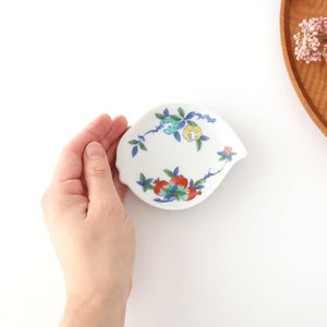 Peach-shaped Sauce Plate Three-fruit Design | Arita Ware