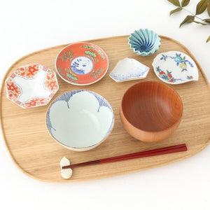Peach-shaped Sauce Plate Three-fruit Design | Arita Ware
