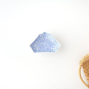 Mount Fuji-shaped Sauce Plate Blue Komon | Arita Ware