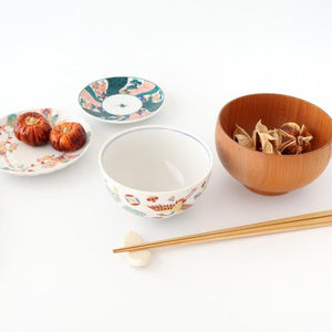 Ginshu Kiln Chrysanthemum-shaped Plate Flower and Butterfly | Kutani Ware