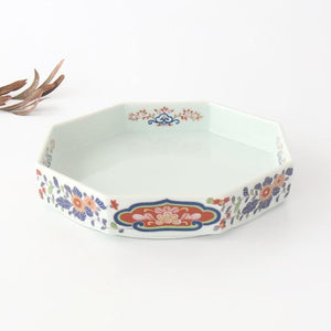 Rinkuro Kiln Octagonal Bowl Chrysanthemum | Hasami Ware