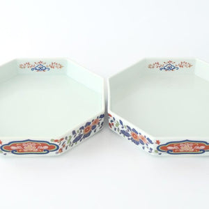 Rinkuro Kiln Octagonal Bowl Chrysanthemum | Hasami Ware