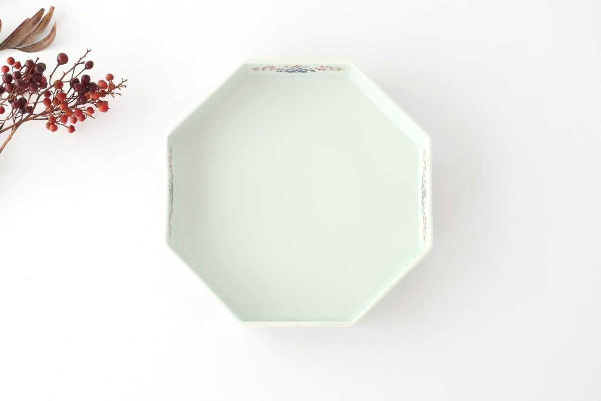 Rinkuro Kiln Octagonal Bowl Chrysanthemum | Hasami Ware