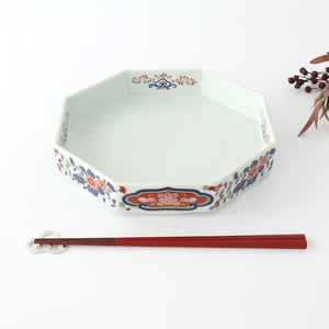 Rinkuro Kiln Octagonal Bowl Chrysanthemum | Hasami Ware