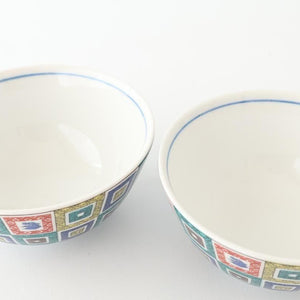 Seikou Kiln Rice Bowl Stone Pavement｜Kutani Ware