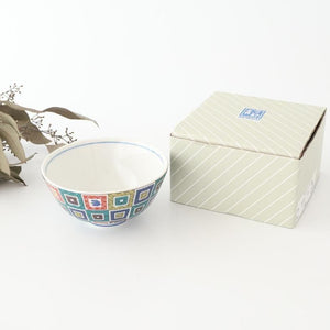 Seikou Kiln Rice Bowl Stone Pavement｜Kutani Ware