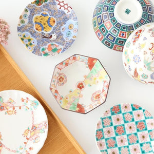 Seikou Kiln Rice Bowl Stone Pavement｜Kutani Ware