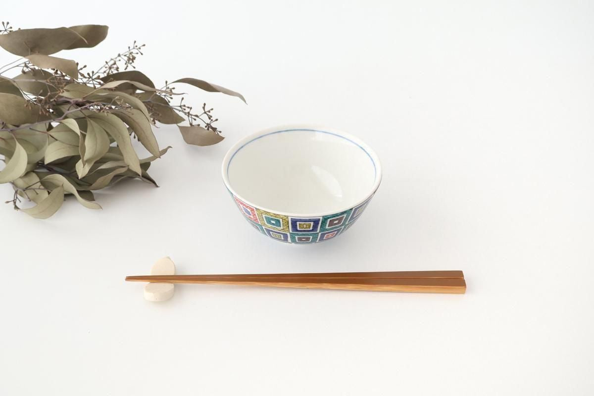 Seikou Kiln Rice Bowl Stone Pavement｜Kutani Ware