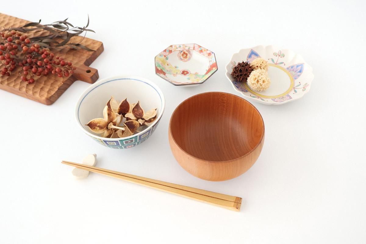 Seikou Kiln Rice Bowl Stone Pavement｜Kutani Ware