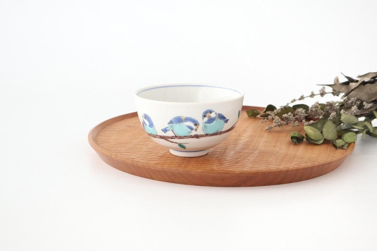 Seikou Kiln Rice Bowl  Varied Tit｜Kutani Ware