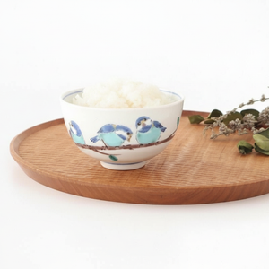Seikou Kiln Rice Bowl  Varied Tit｜Kutani Ware