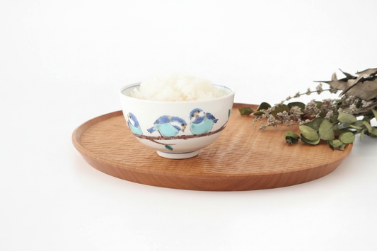 Seikou Kiln Rice Bowl  Varied Tit｜Kutani Ware