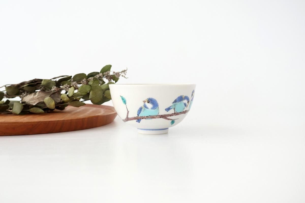 Seikou Kiln Rice Bowl  Varied Tit｜Kutani Ware