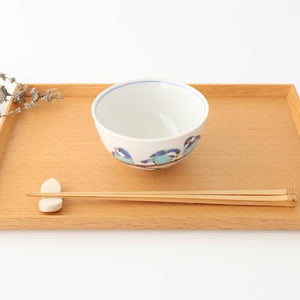 Seikou Kiln Rice Bowl  Varied Tit｜Kutani Ware