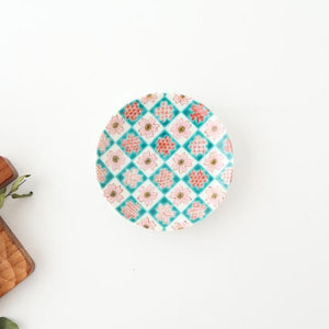 Kutani Art Sauce Plate Cherry Blossom | Kutani Ware