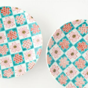 Kutani Art Sauce Plate Cherry Blossom | Kutani Ware