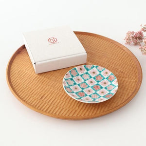 Kutani Art Sauce Plate Cherry Blossom | Kutani Ware
