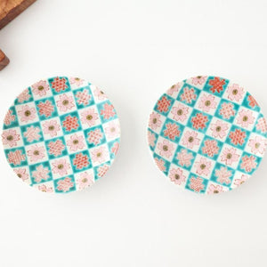 Kutani Art Sauce Plate Cherry Blossom | Kutani Ware