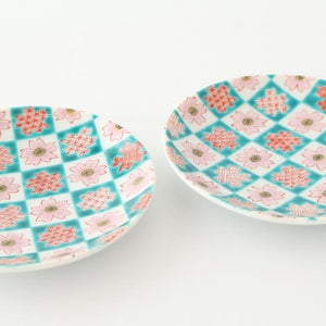 Kutani Art Sauce Plate Cherry Blossom | Kutani Ware